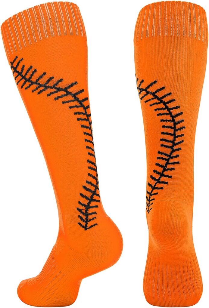 American Trends Softball Socks for Youth Girls  Adult Baseball Softball Socks Athletic Socks with Stitchs Youth Girls
