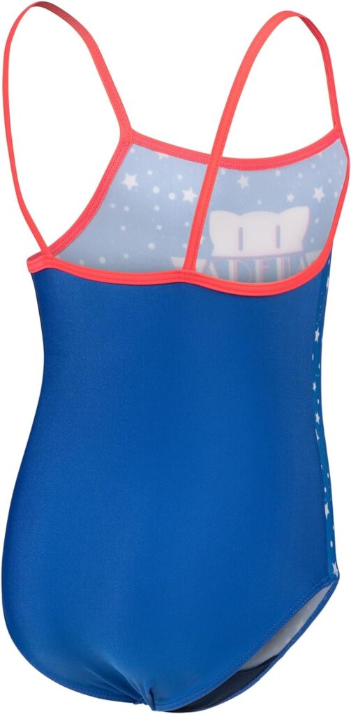 ARENA Friends Girls Youth U Back US Swimsuit Comfortable One Piece Kids Suit Pool or Beach