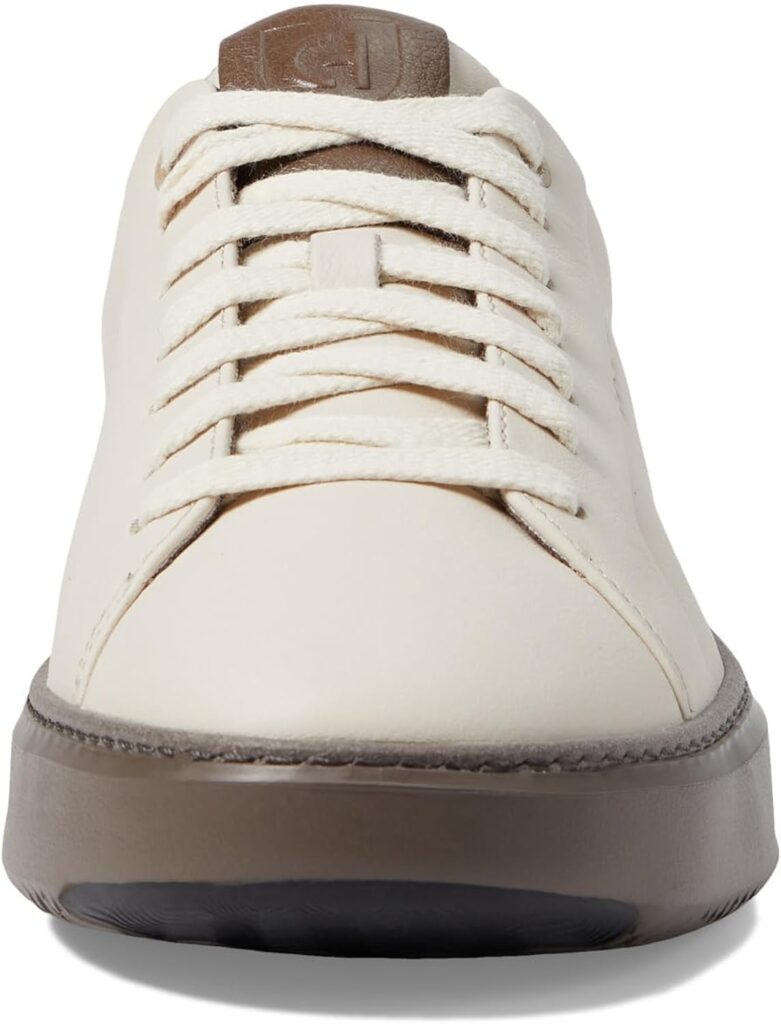 Cole Haan Mens Grandpro Topspin Sneaker, Birch Truffle, 9 Wide