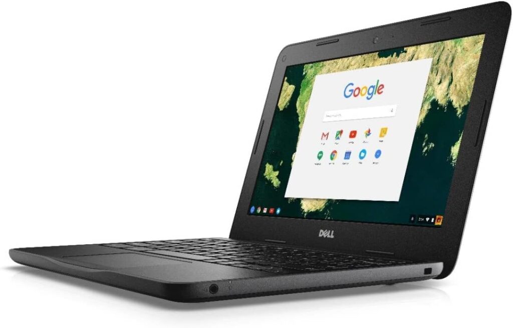 Dell Chromebook 3400 Laptop with Backlit Keyboard Renewed (4GB+16GB) Black