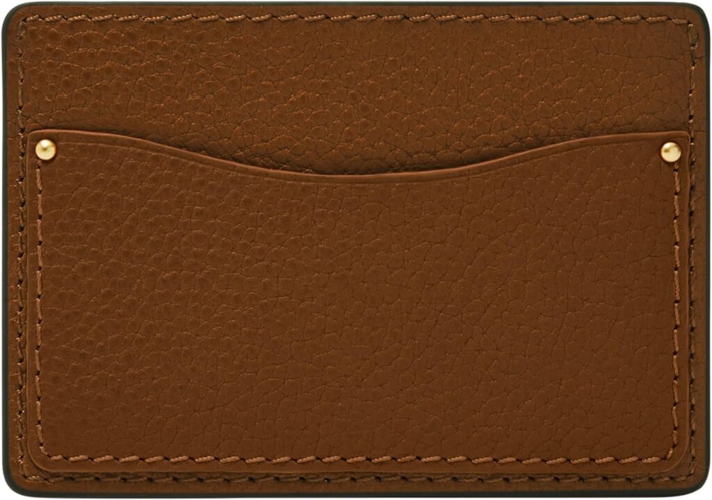 Fossil Mens Anderson Card Case, Medium Brown, One Size