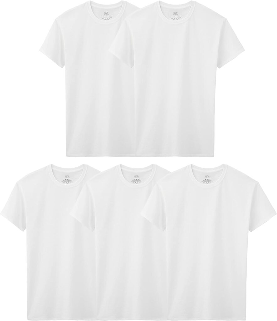 Fruit of the Loom Boys Eversoft Cotton Undershirts, T Shirts  Tank Tops