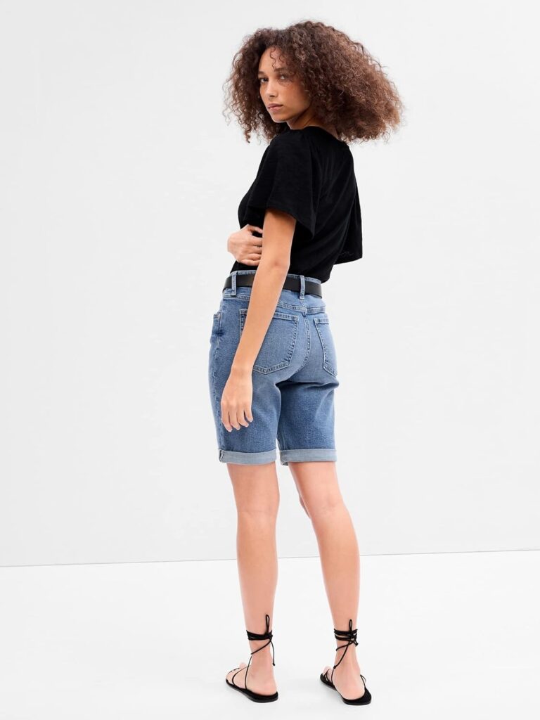 GAP Womens Denim Bermuda Short