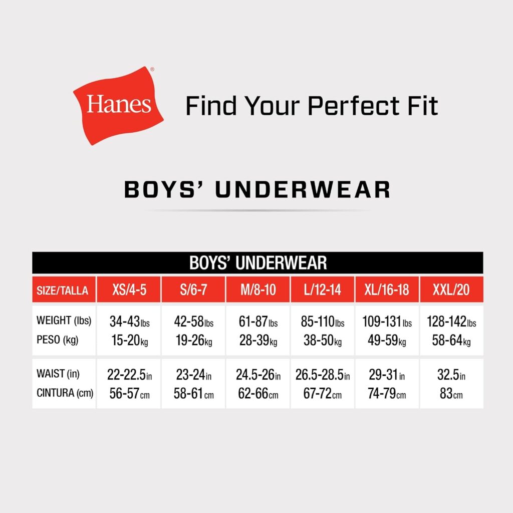 Hanes Boys Printed Boxer Briefs with ComfortSoft Waistband 10-Pack