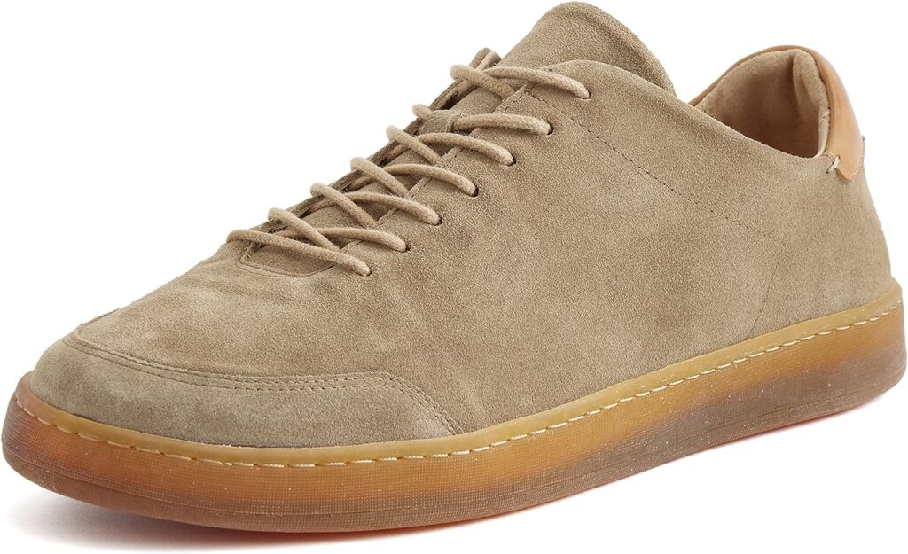 Huckberry Luca Mens Terra Low Sneaker, Made with Premium Suede