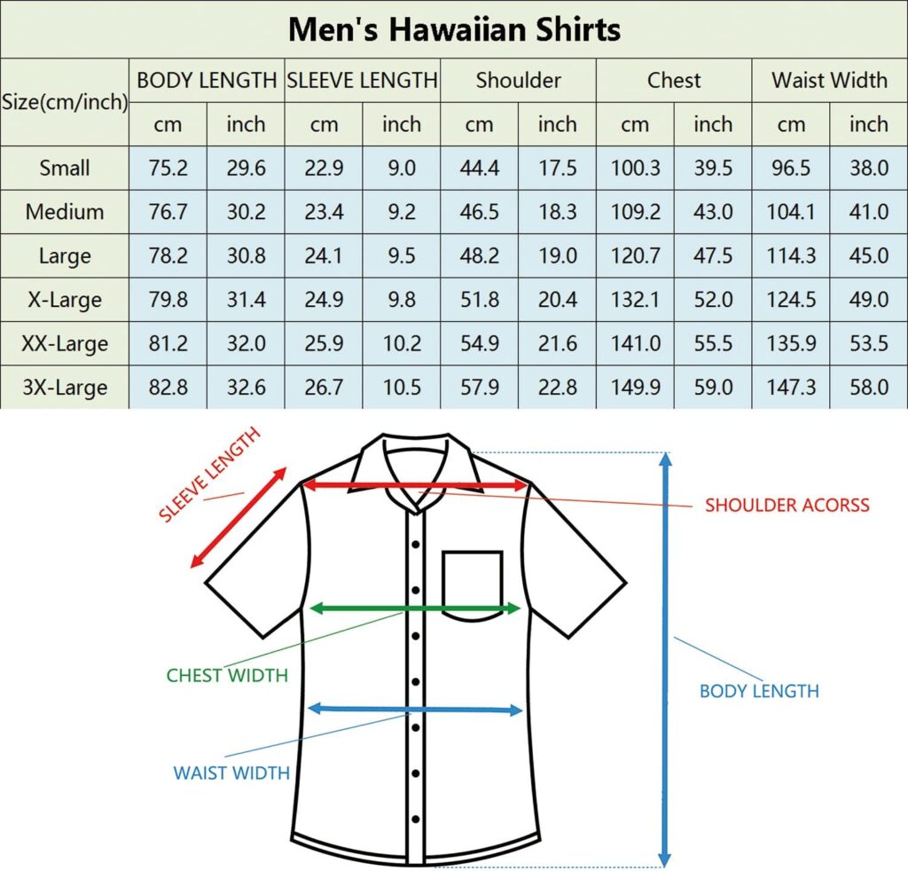 KYKU Mens Halloween Hawaiian Shirt Print Button Down Short Sleve Shirts Summer