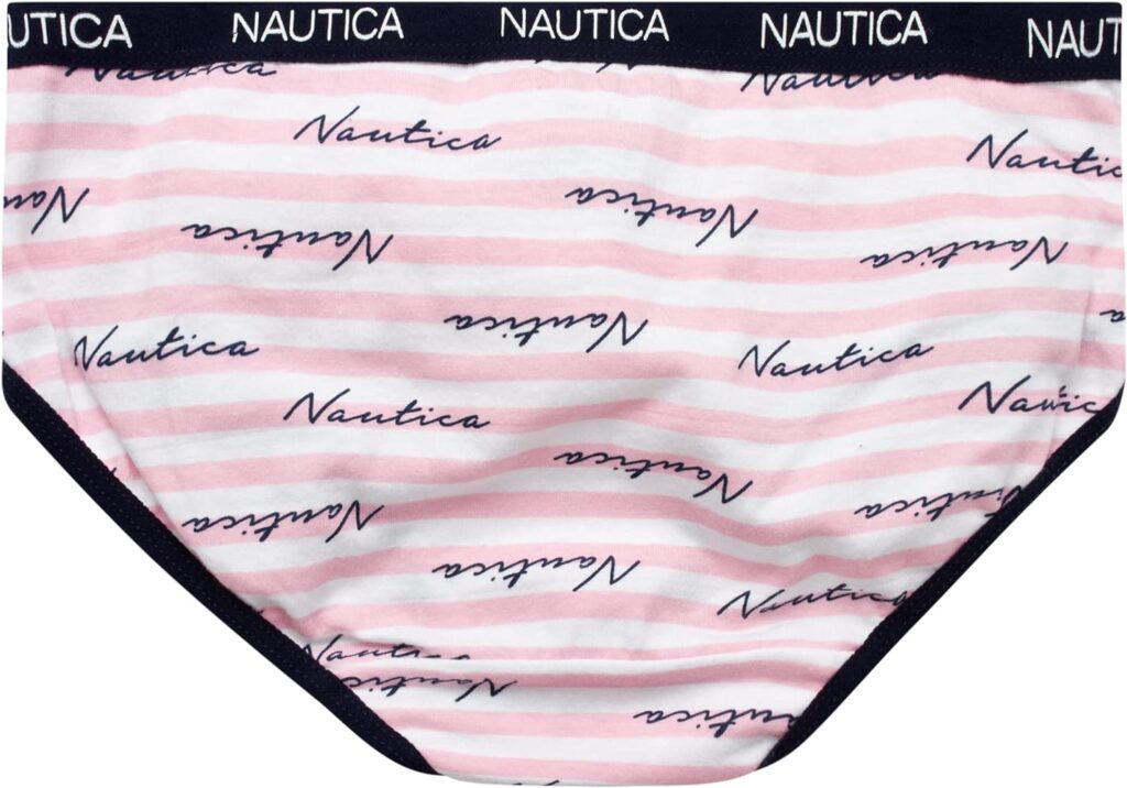 Nautica Girls Underwear - Stretch Cotton Briefs (5 Pack)