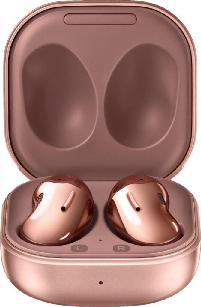 SAMSUNG Galaxy Buds Live, Wireless Earbuds w-Active Noise Cancelling (Mystic Bronze)