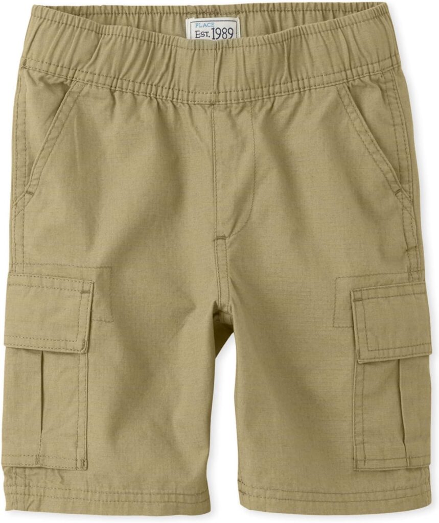 The Childrens Place Baby Boys and Toddler Pull on Cargo Shorts