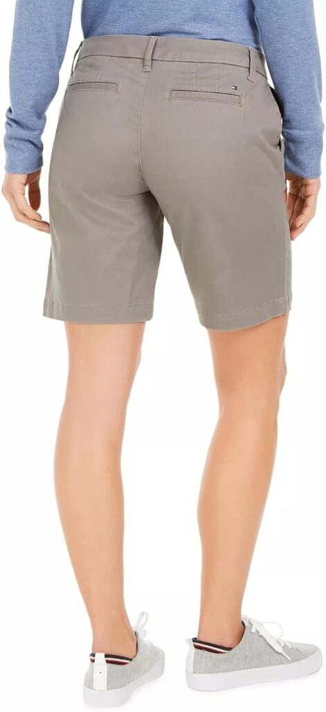 Tommy Hilfiger Womens 9 Inch Hollywood Chino Short (Standard and Plus)