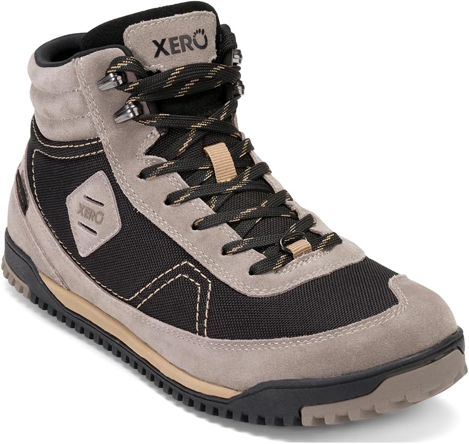Xero Shoes Mens Ridgeway Waterproof Hiking Boot - Ultra Lightweight, Zero Drop Boot