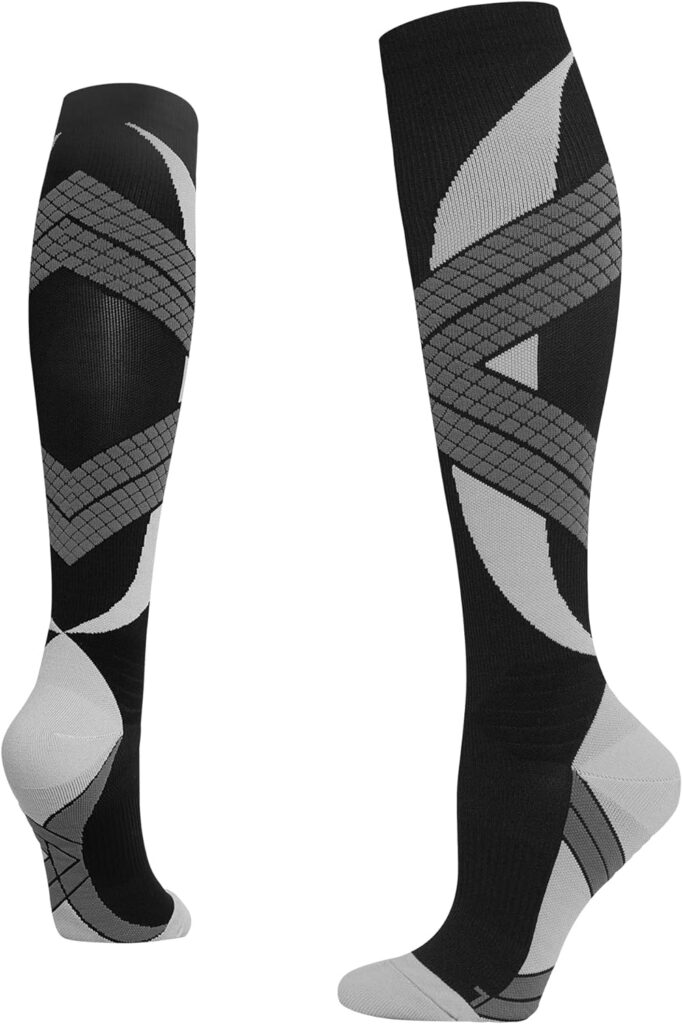 YIFVTFCK Knee High Compression Socks for Women Men Circulation Support Socks for Pregnancy Running