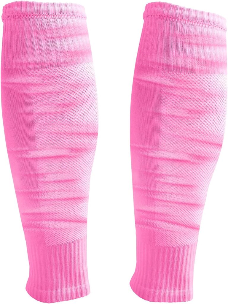 Yoknatt Football Leg Sleeves, Breathable Calf Compression Sleeves, Leg Sleeves for Men Women Football Running Cycling