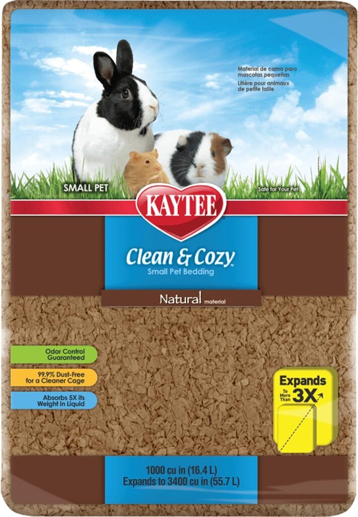 Kaytee Clean  Cozy Natural Small Animal Pet Bedding 49.2 Liters