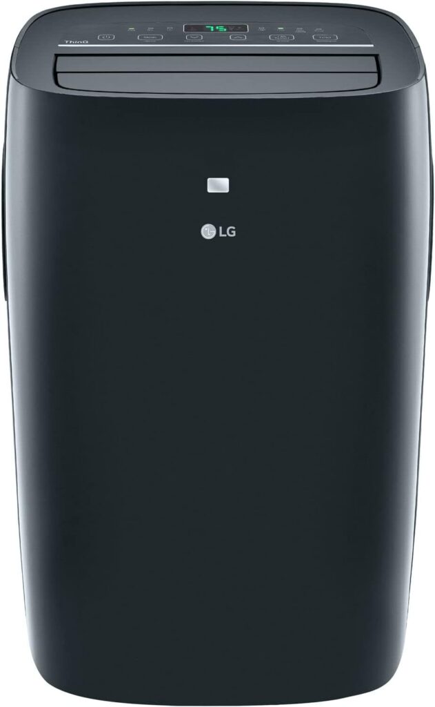 LG 8,000 BTU (DOE) Smart Portable Air Conditioner, Cools 350 Sq.Ft. (10 x 35 Room Size), Smartphone  Voice Control Works ThinQ, Amazon Alexa and Hey Google, 115V