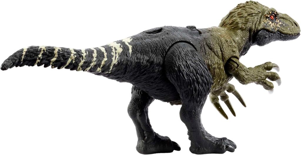 Mattel Jurassic World Toys Dominion Wild Roar Diabloceratops Dinosaur Action Figure Toy with Sound  Attack Action, Plus Downloadable App  Ar Medium
