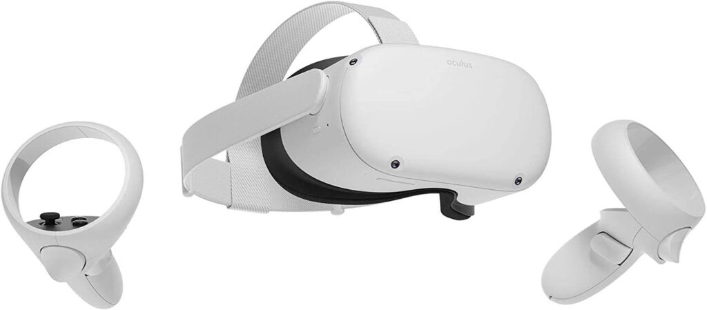 Meta Quest 2 128GB - Advanced All-in-One Virtual Reality Headset (Renewed)