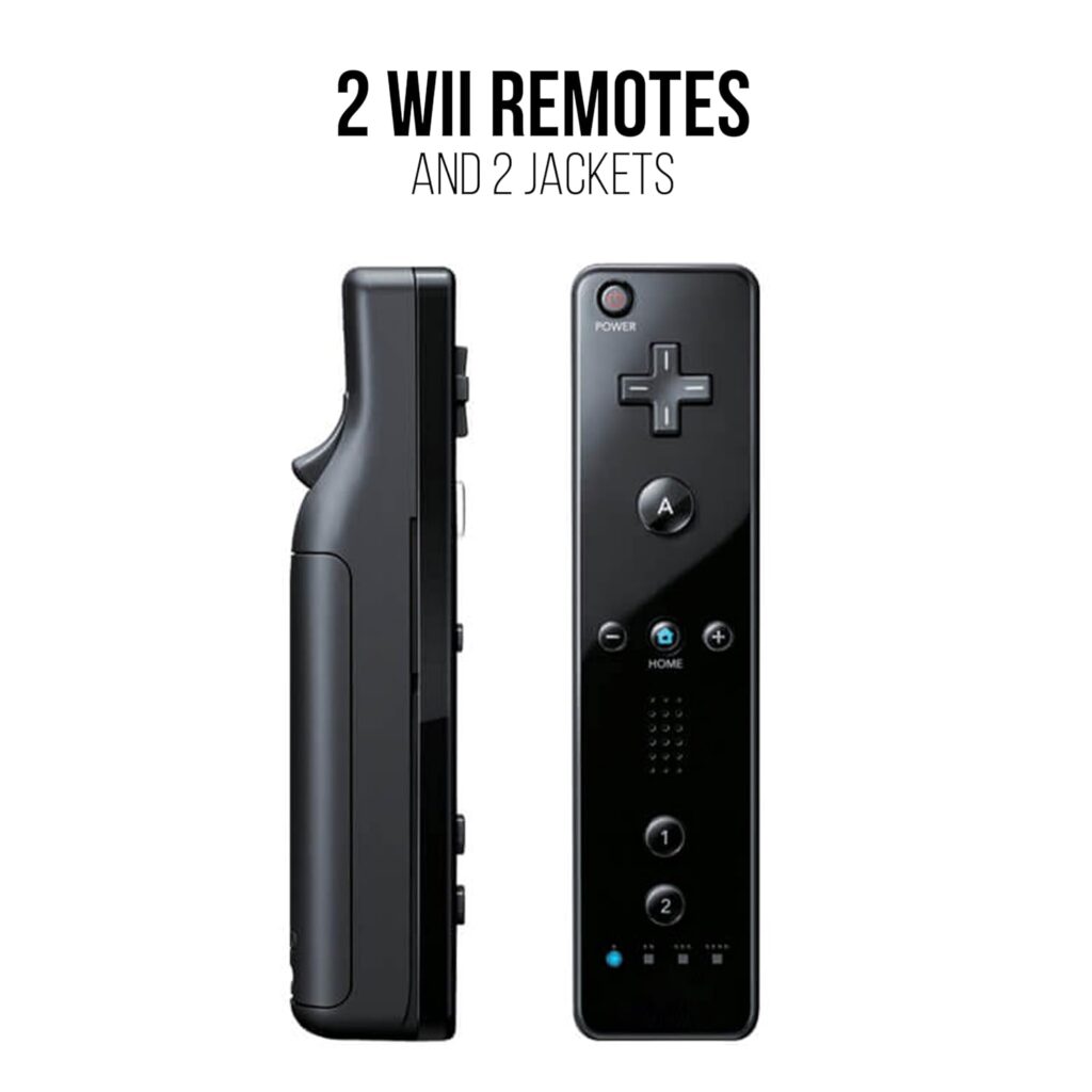 Nintendo Wii Console, Black Premium Bundle (Renewed)