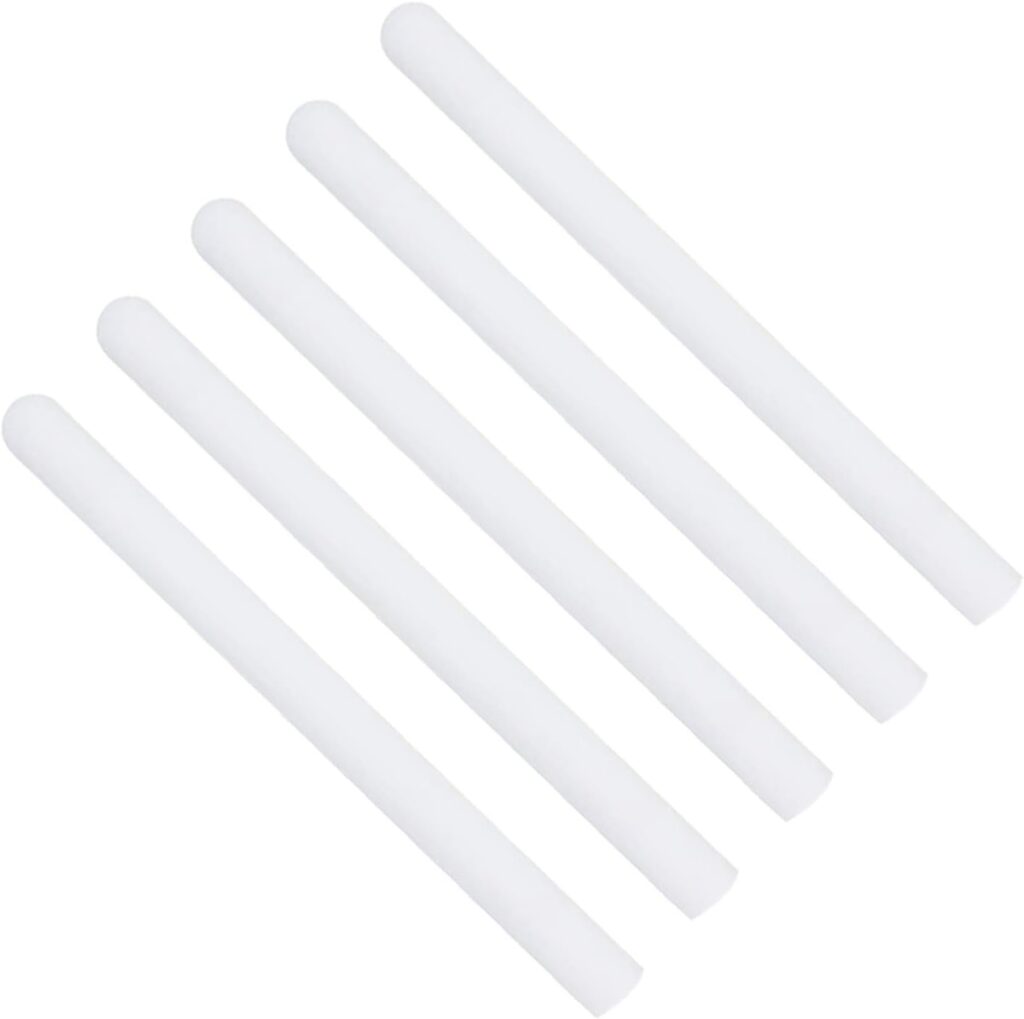 Rouly 5 Packs Diatom Drying Rod Stick Absorb Absorption Rod Desiccant Water Absorption Keep Dry Stick Deodorization Gift,Moisture-Proof Clothing, Repetition Use