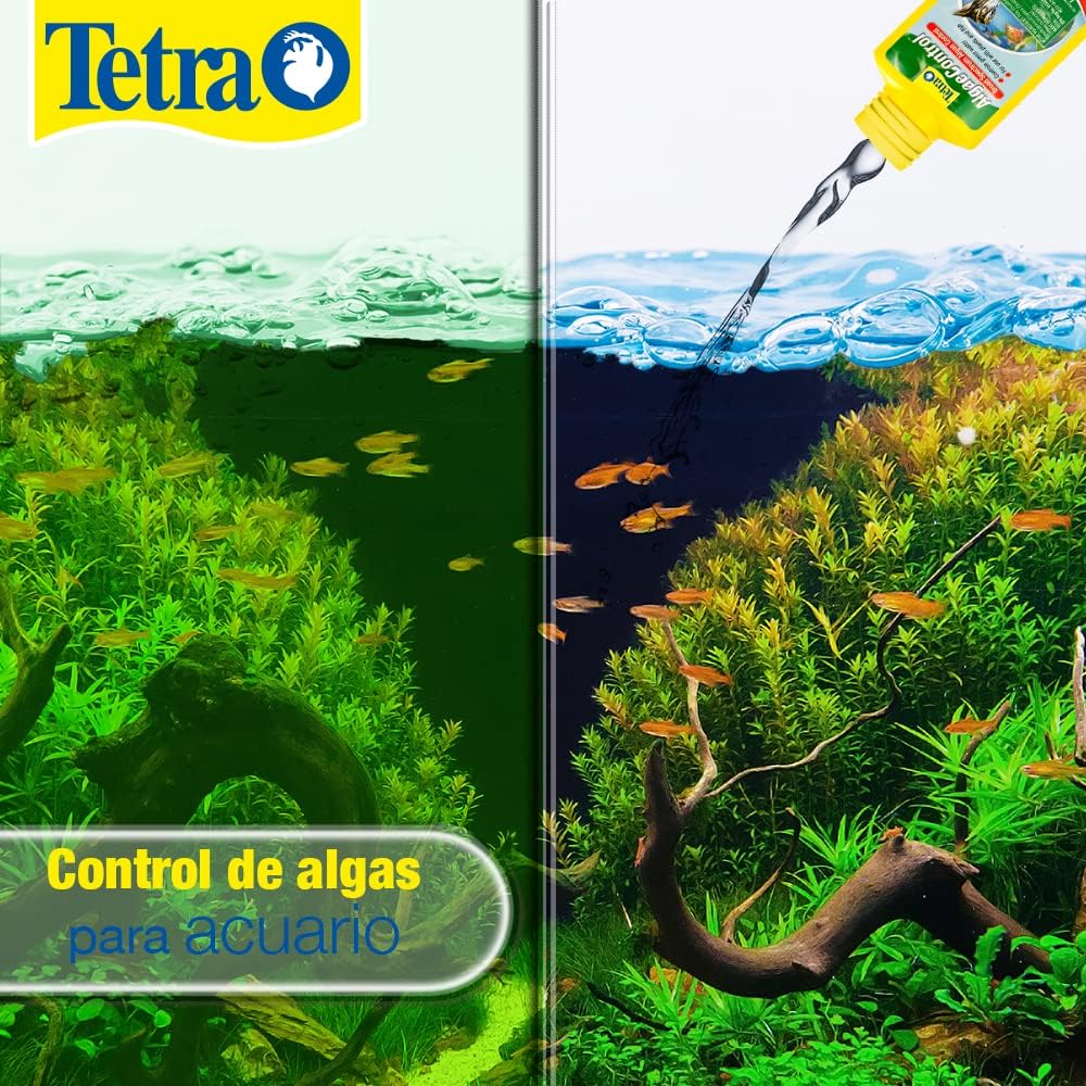 Tetra Algae Control Liquid, 3.38 ounces, Controls Algae in Aquariums