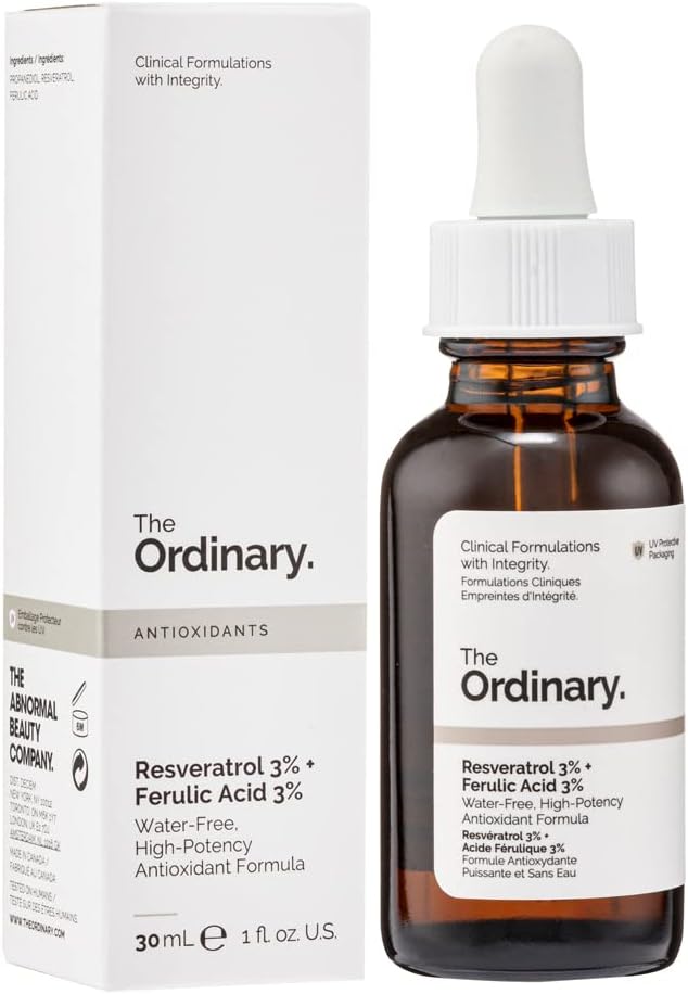 The Ordinary Resveratrol 3% + Ferulic Acid 3% Antioxidant 1 fl oz / 30ml