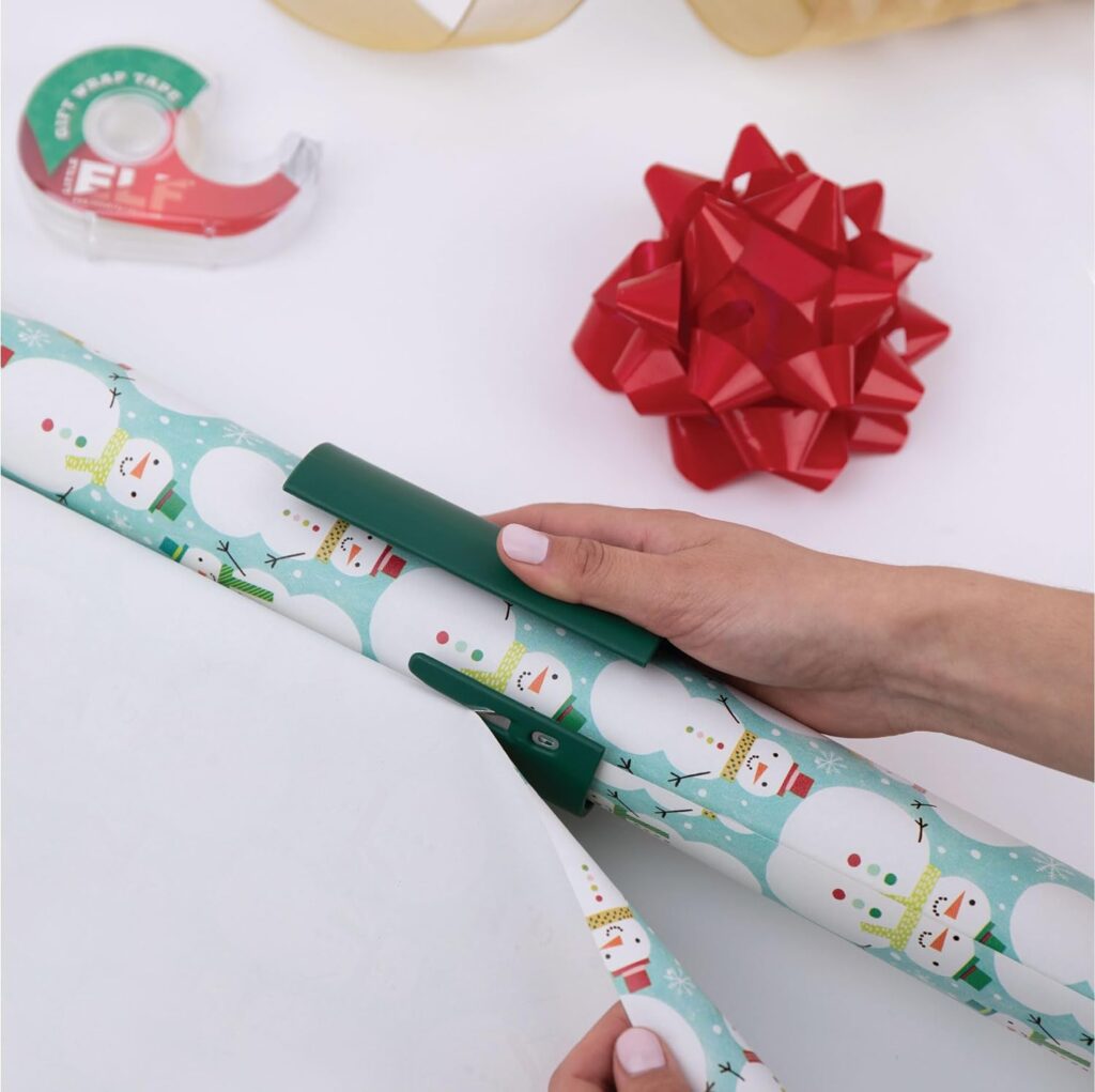 The Original Little ELF Gift Wrap Cutter (2-Pack) | As seen on Shark Tank | Holiday Wrapping Paper Cutter