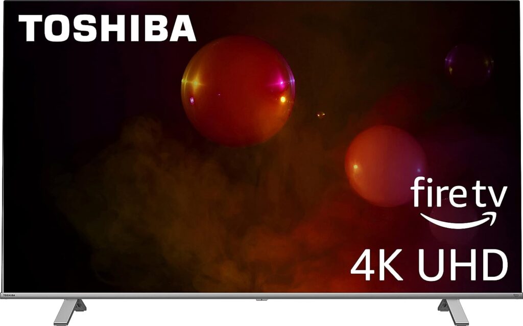 Toshiba 75-inch Class C350 Series LED 4K UHD Smart Fire TV with Alexa Voice Remote (75C350KU, 2021 Model)