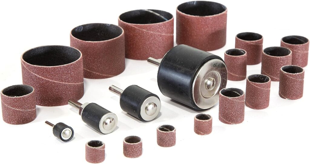 WEN DS164 20-Piece Sanding Drum Kit for Drill Presses and Power Drills
